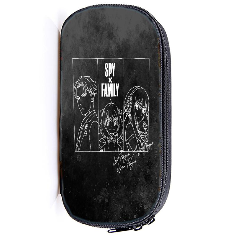 Spy X Family Pencil Case Anya Forger Multifunction Pencil Pouch School Supplies Pen Case Stationery Pencilcase