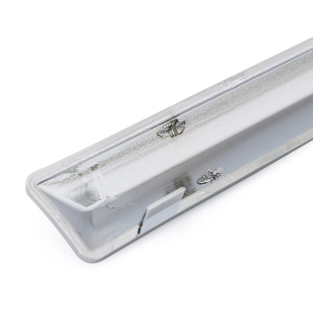 Paar Chrom Frontstoßstange Oberer Grill Zierleiste Für Fiat 500 2007-2015