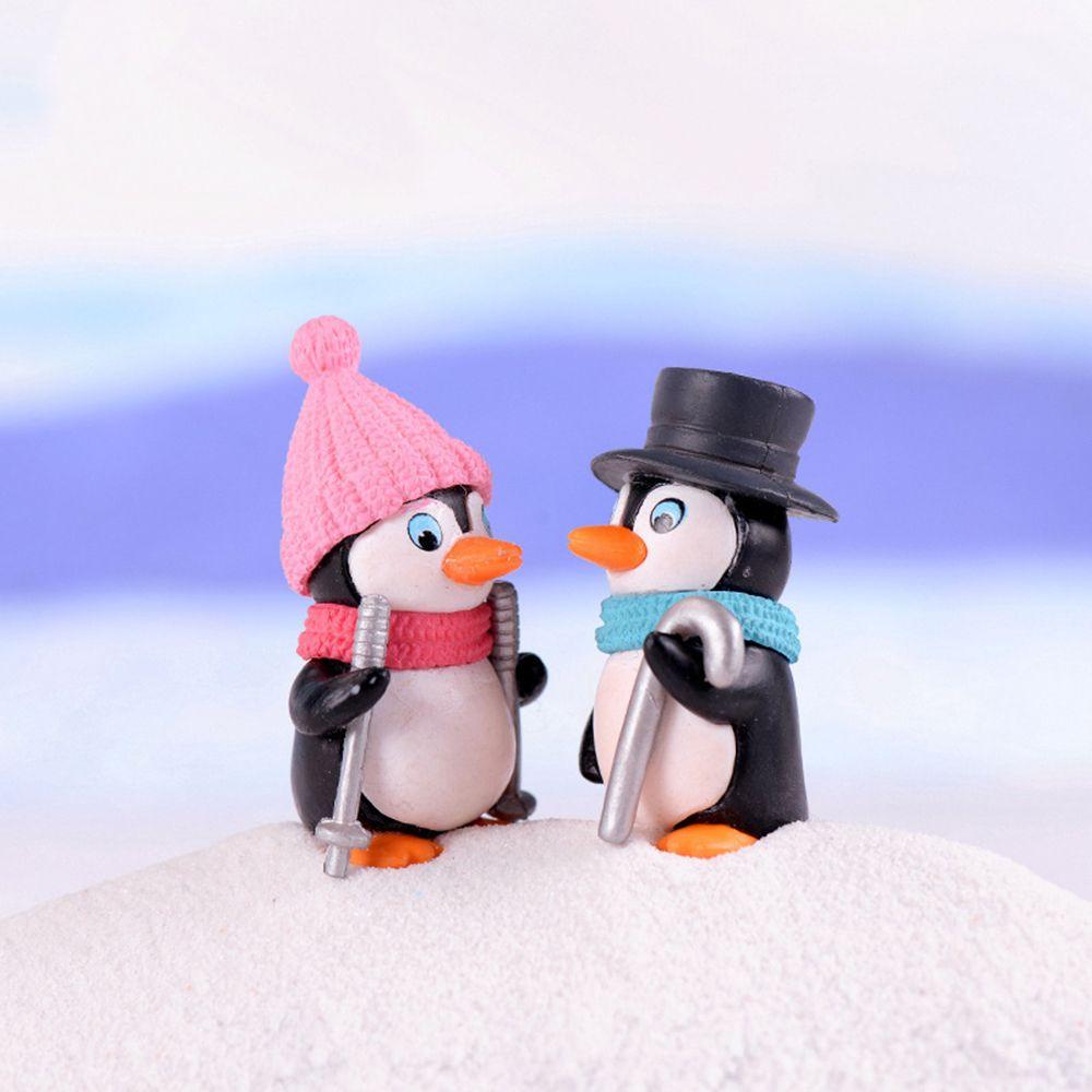 Supplies Penguin Cake Topper Penguin Characters Toys Cake Decoration Penguin Figures Collection