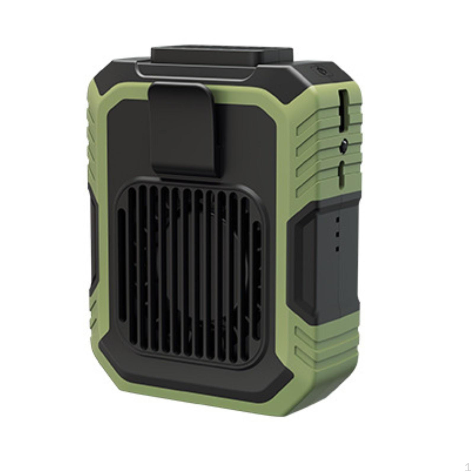 Wearable Fan with Clip Rechargeable on Hands for Workers, Outdoor Enthusiasts, Camping