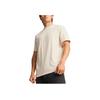 Puma Comfortable Soft Solid Color Breathable Round Neck Short Sleeve T-Shirt Men Tops Beige 624009-87