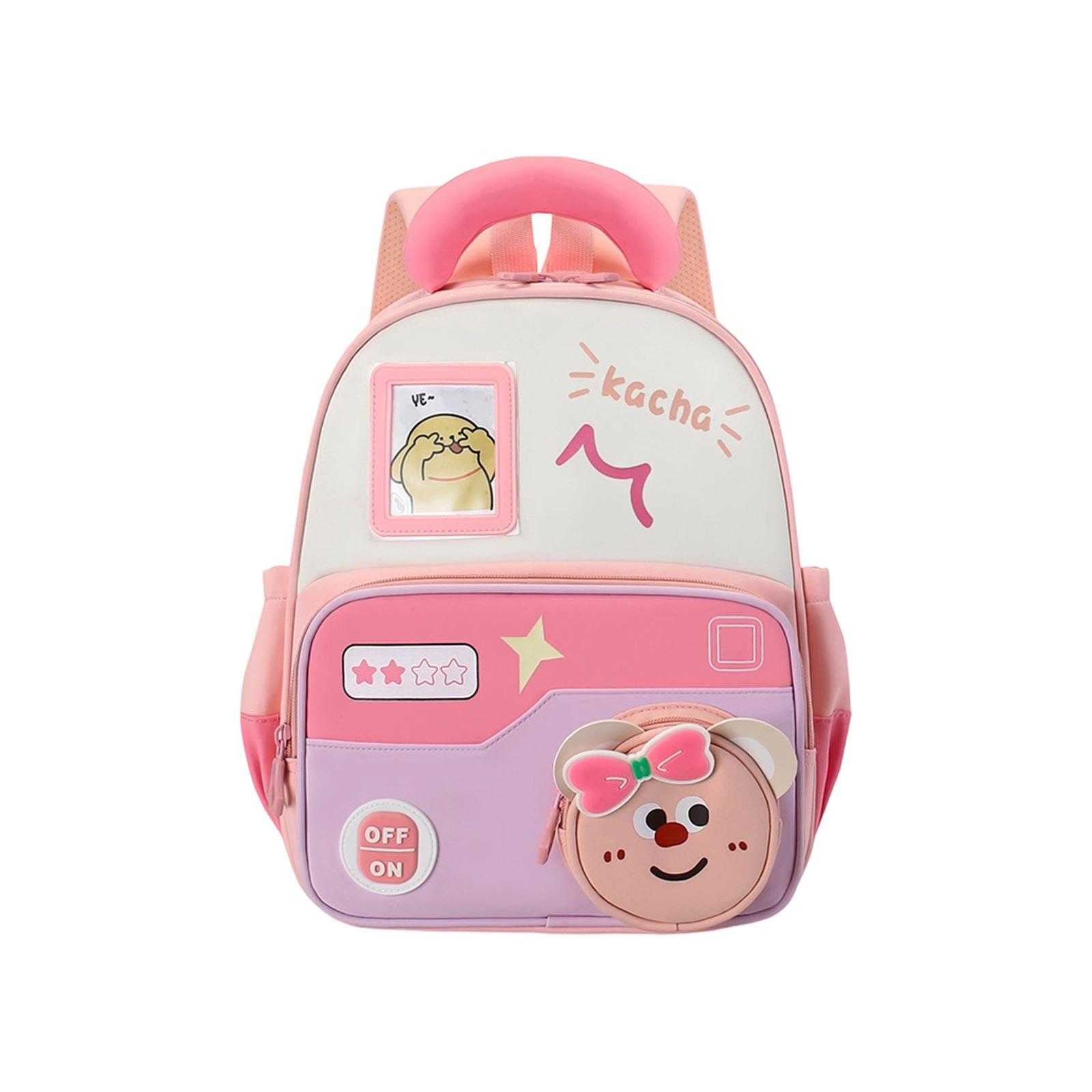 

Children s Small Space Backpack For 4-6 Years Old Kindergarten Kids, Preschool Boy And Girl s Double Shoulder Bag To Reduce Burden One Size розовый