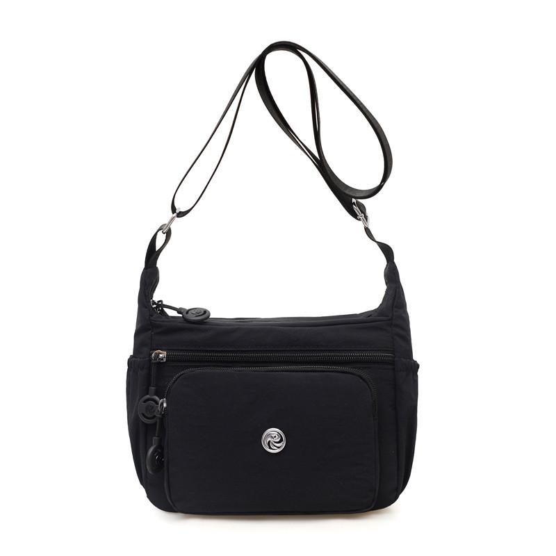 Nylon Crossbody Bag For Women With Zipper Closure And Phone Pocket For Daily Use