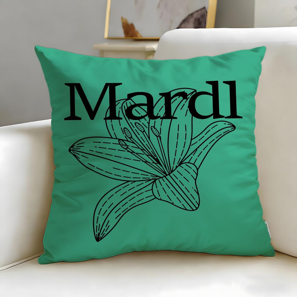 popular fashion brand Mardi Mercredi Cushion Cover Soft  EasyWash Pillow Case  Versatile for Couch Bed Travel and Office