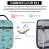 Cartoon Rice Nori Sushi Oni Onigiri Ball Insulated Lunch Bag for Women Children Leakproof Food Boxes Thermal Lunch Box Tote