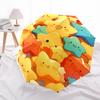 1pc Stars Cute Automatic Folding Umbrella - Compact 8-Rib Design, Durable Plastic & Iron, Lightweight for Outdoor Daily Use019