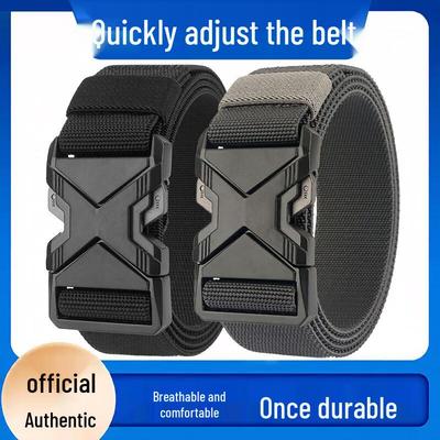 Men's Quick-Release Tactical Nylon Belt