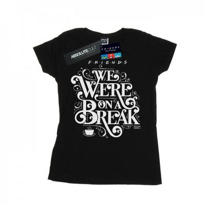 Damen Baumwoll-T-Shirt 'On A Break' Zierlich