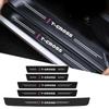 ASFJD1 Car Threshold Door Sill Protective Stickers for VW T-CROSS T CROSS PASSAT JETTA GOLF Trunk Bumper Anti Scratch Strips