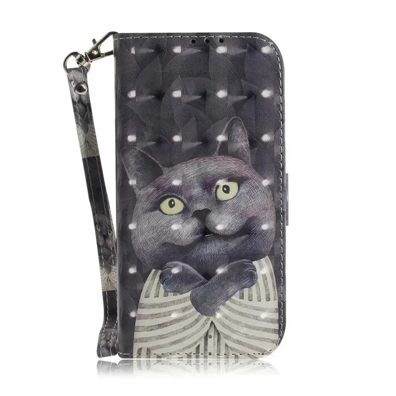 New Painted Case for Xiaomi Poco M6 X6 C65 Pro Wallet Case Xiomi Mi PocoM6 PocoX6 Pro PocoC65 Cartoon Flower Leather Book Cover