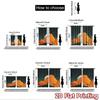 2D flat printing 2pcs Window Curtains Black cats moon mushrooms Digital Printed Polyester Drapes Birthday Party for living room