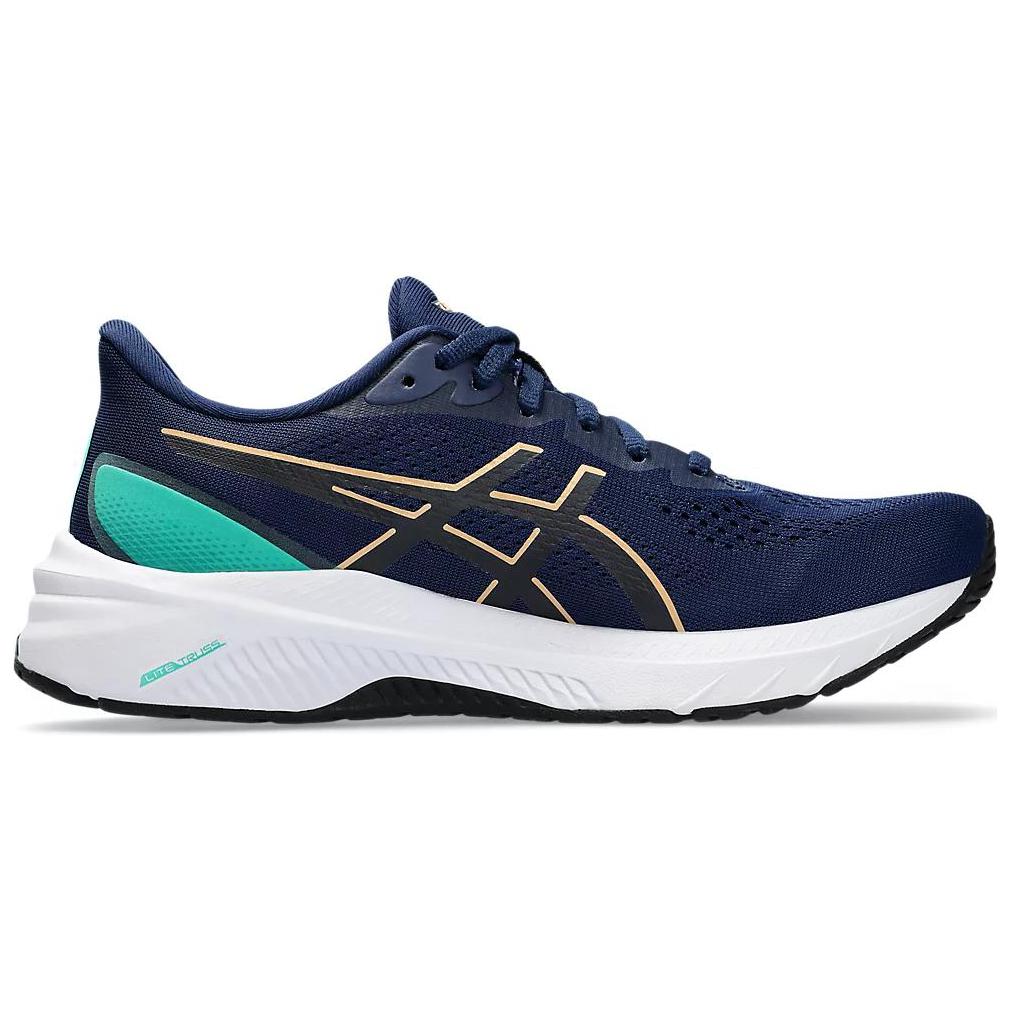 Nye Asics GT 1000 12 Blue Expanse Champagne Dame 1012B450-404