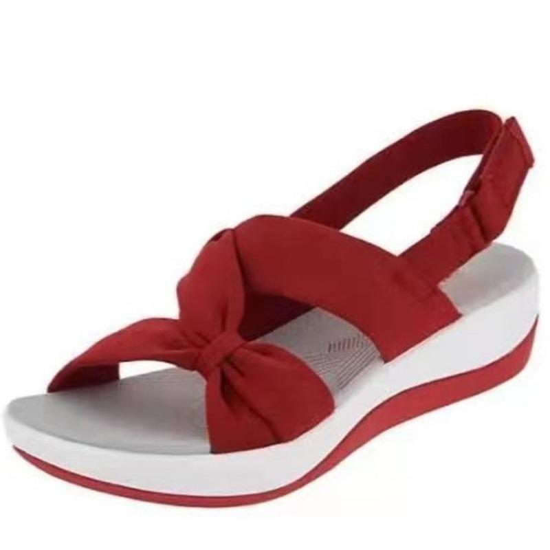 New shoes platform women's shoes large size -3 sandals women's simple fish mouth