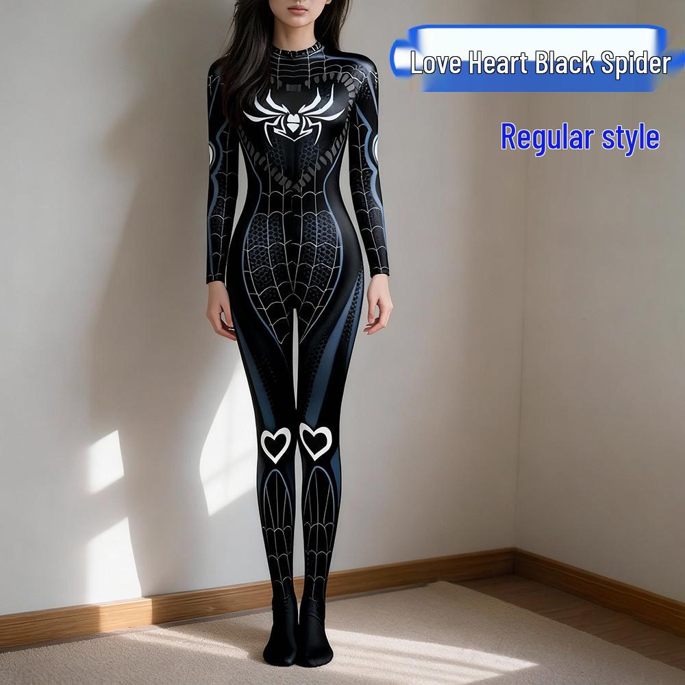 Spider-Man Halloween Adult Bodysuit Asuka Cosplay Jumpsuit Rei Ayanami Uniform