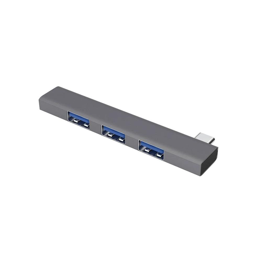 Estación de acoplamiento USB-C 4 en 1 para portátil, aleación de aluminio, disipación rápida del calor, concentrador USB-C, accesorios para portátil