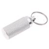 1Pc Aluminum Alloy Waterproof Pill Shaped Box Bottle Holder Container Keychain Medicine Box Pill Box Key Holder