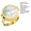 Lipstick Ring Stainless Steel Opening Adjustable Ring with Hollow Carving Box Design Lip Care Emergency Storage Ring Miniature Storage Accessory