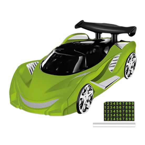 

Освежитель воздуха для гоночного автомобиля, держатель для телефона, парковочный номер, длительный аромат, авто ароматерапевтический диффузор, орнамент, аксессуары для салона автомобиля, подарок на день рождения зелёный