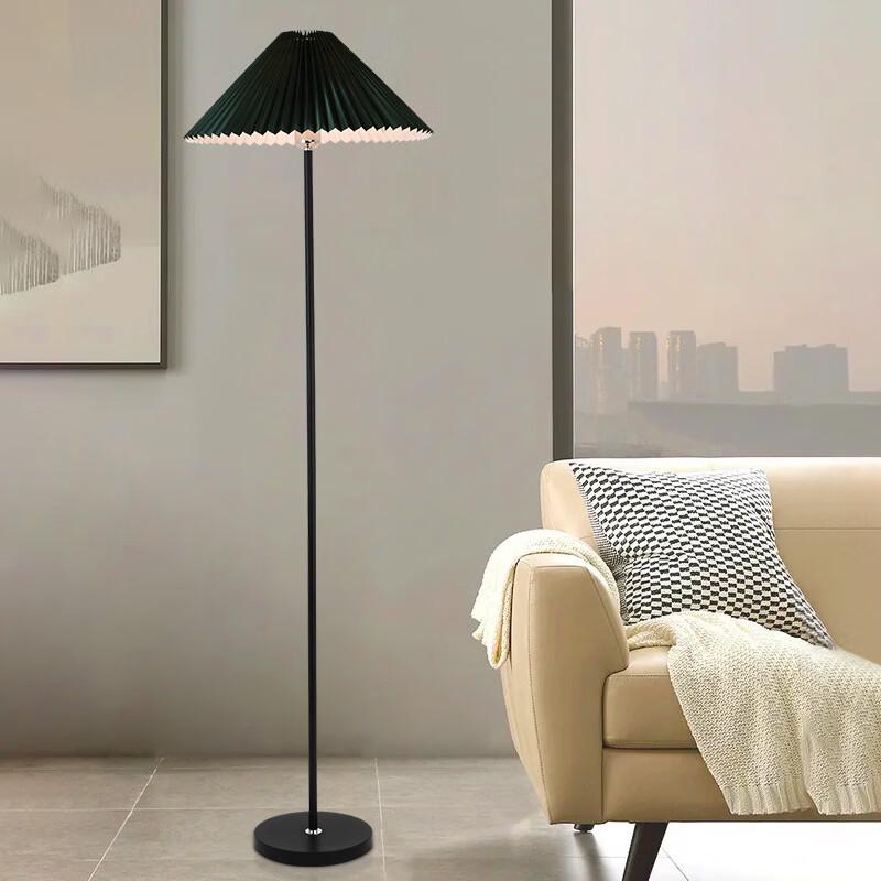 OEING Nordická plisovaná stojací lampa