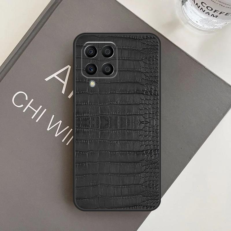 Crocodile Pattern Print Case For Samsung Galaxy M14 M34 M54 M21 M51 M12 M32 M52 M13 M23 M33 M53 M31s M30s M20 Coque
