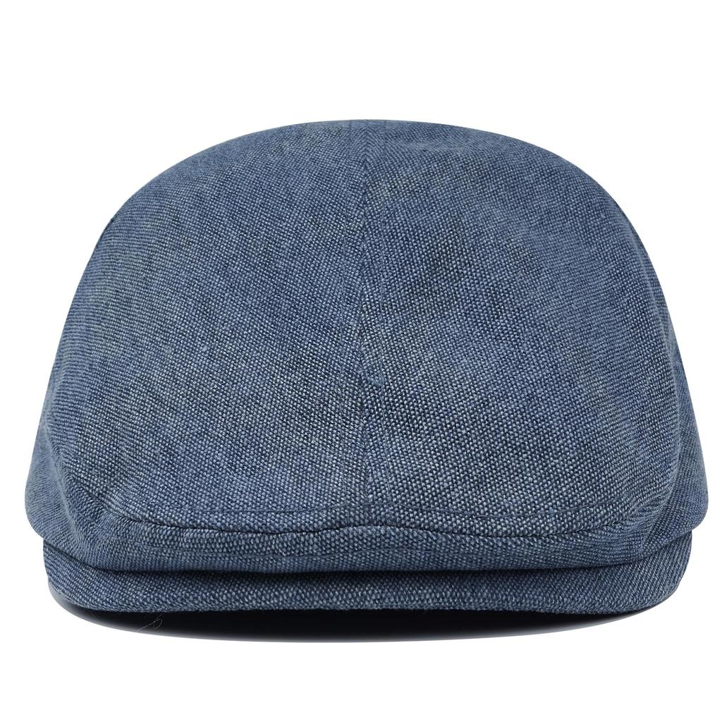 Clape Hunting Solid Plus Gift Men's Hat, Color, Sizes, Fall/Winter, Golf, Adjustable, Casual, Outdoor, Beret, Simple, Painter's Hat, (C-HBL1-Blue)