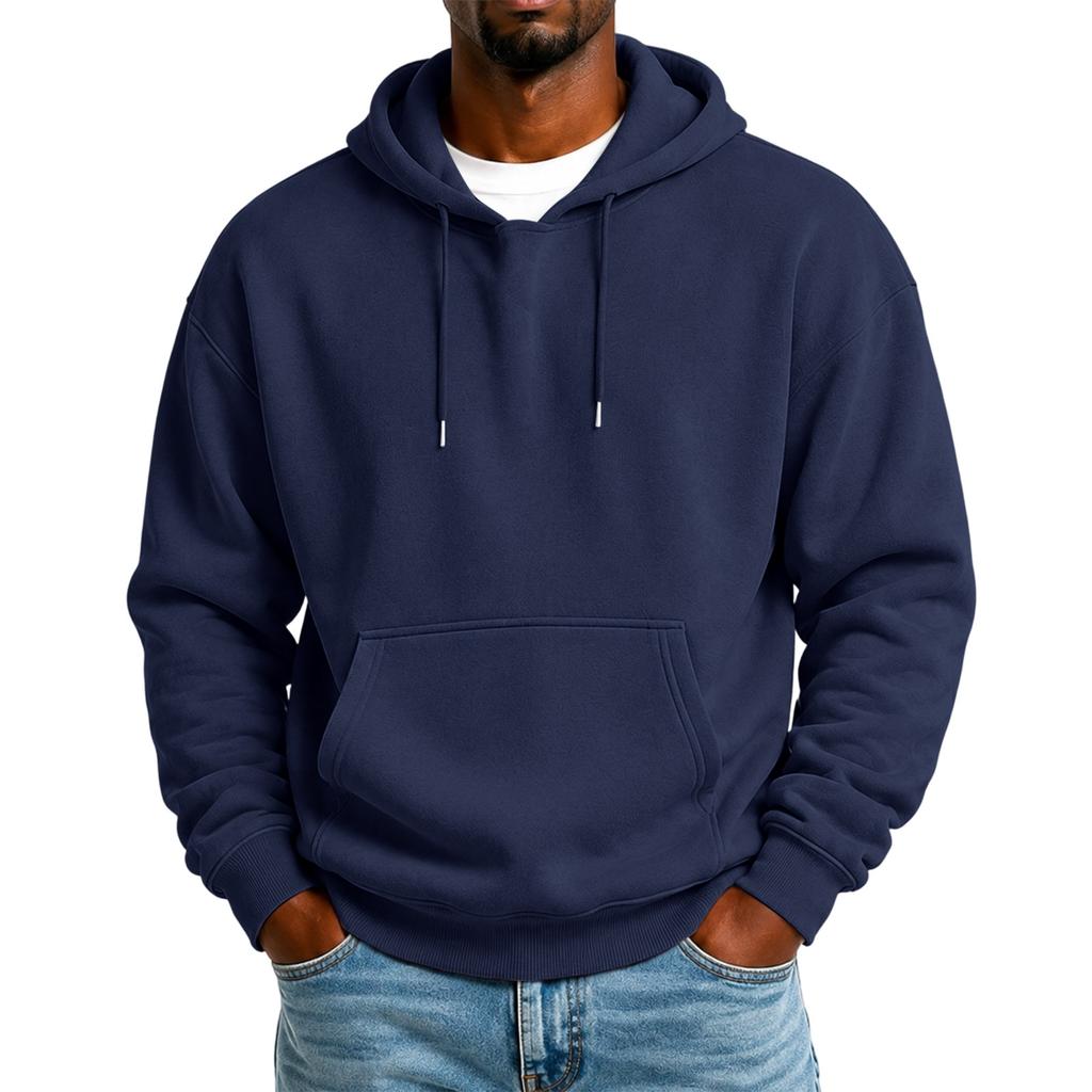 Men's Athletic Pullover Hoodie Casual Sweatshirt for Gym and Running Training
