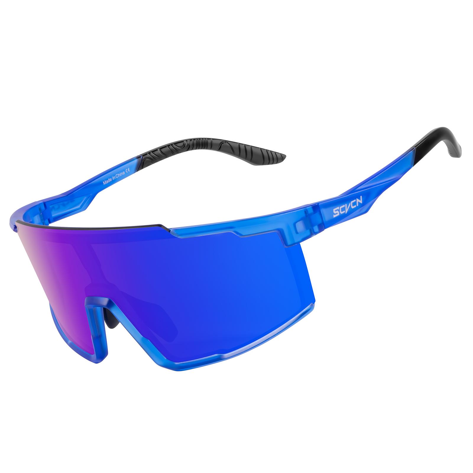 

SCVCN Sports Sunglasses Photochromic Cycling Bicycle Glasses MTB Bike Goggles Skating Glasses UV400 Outdoor Eyewear Men Women 1lens-NO box
