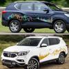 For Ssanyong Rexton 4X4 Y200 ELX Y400 Y450 SUV Graphics Mountain Styling Vinyl Decor Decal Car Sticker Auto DIY Decoration