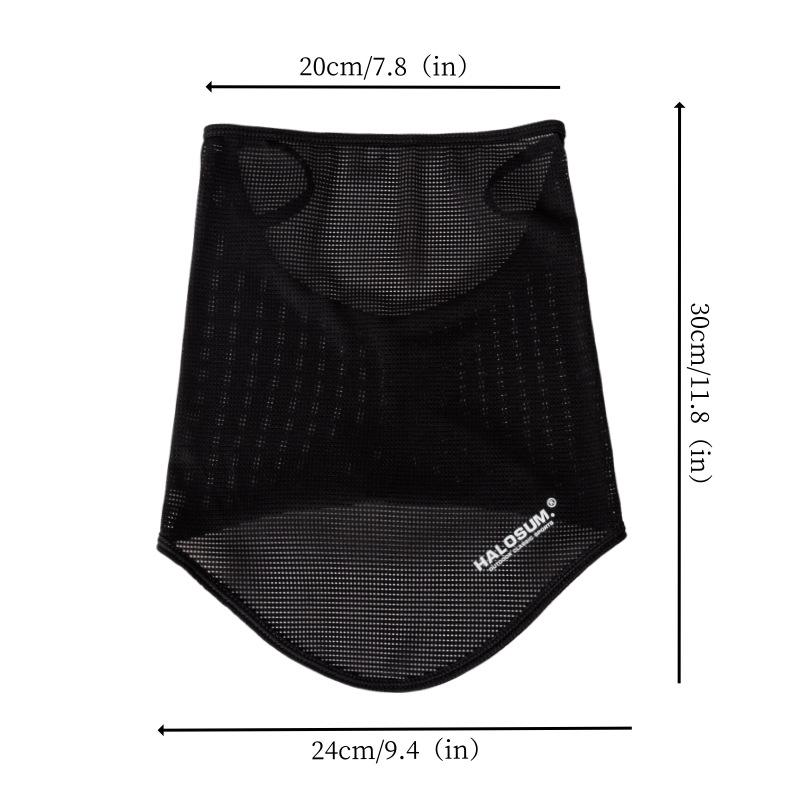 Sommer Eis Seide Sonnenschutz Fahrradmaske Vollgesichtsmaske Sturmhaube Atmungsaktiv Sonne UV Schutz Wandern Outdoor Radfahren Winddicht