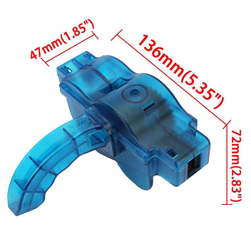 Portable Bicycle Chain Cleaner Bike Brushes Scrubber Wash Tool Mountain Cycling Cleaning Kit