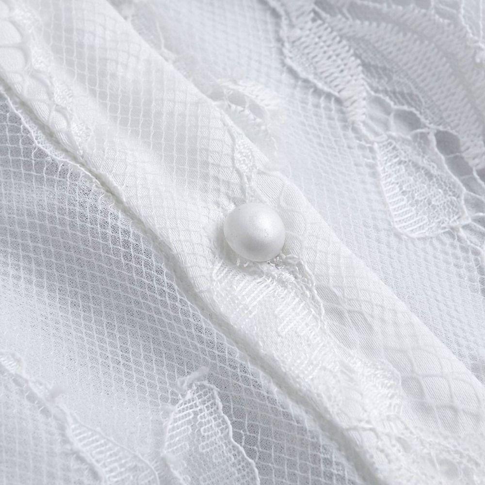 Vintage Bow Lace Collar Detachable Ruffled edge Collar Costume Accessory Lace Fake Collar  Sweater