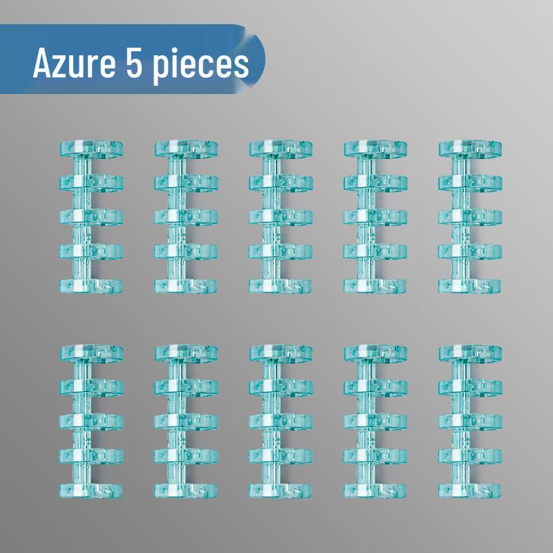 5-Hole A4 DIY Loose-Leaf Binder with Removable Rings & Punch Tool