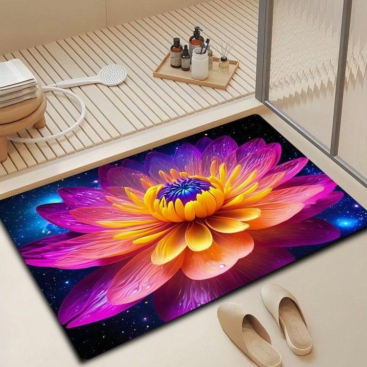 Household items diatom floor mat bathroom toilet toilet door water absorption non-slip non-slip mat foot mat new porch