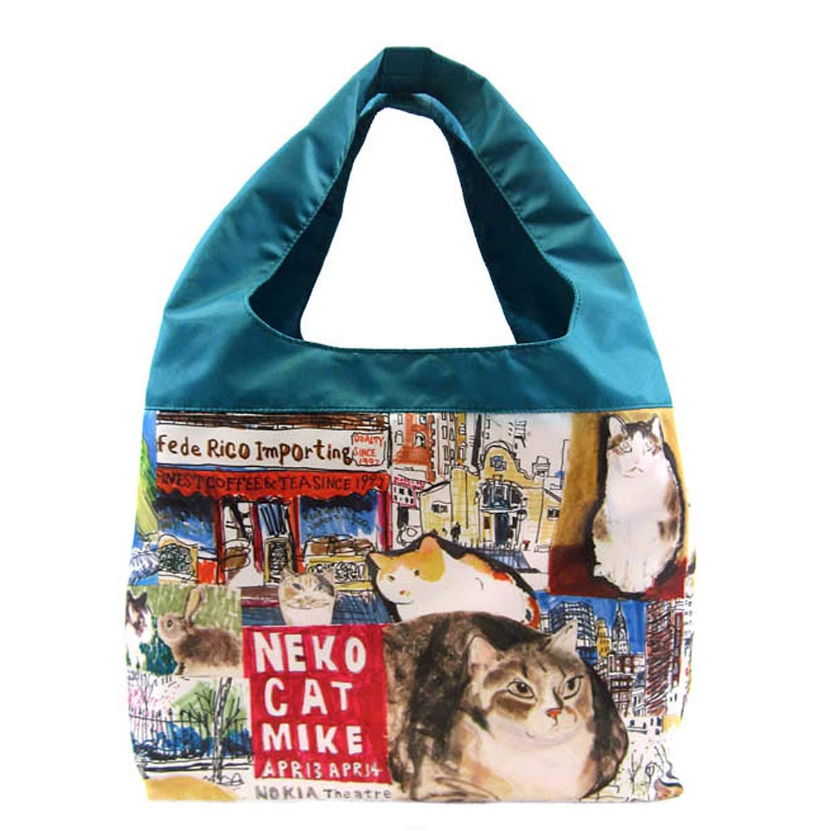 

Handbag Compact Bag Turquoise [Manhattaner s] 71-2221 Women s