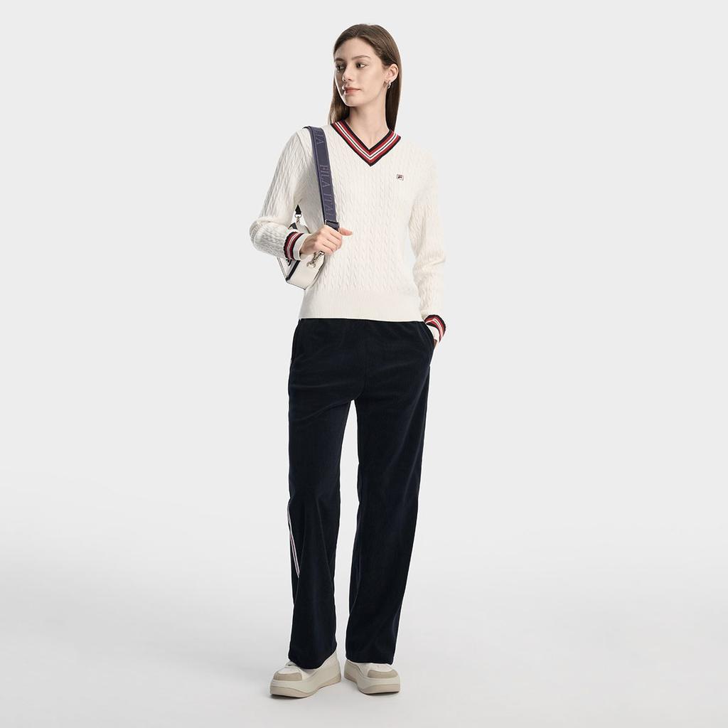 FILA Heritage Sweater Women's Cloud White F11W618412FWT