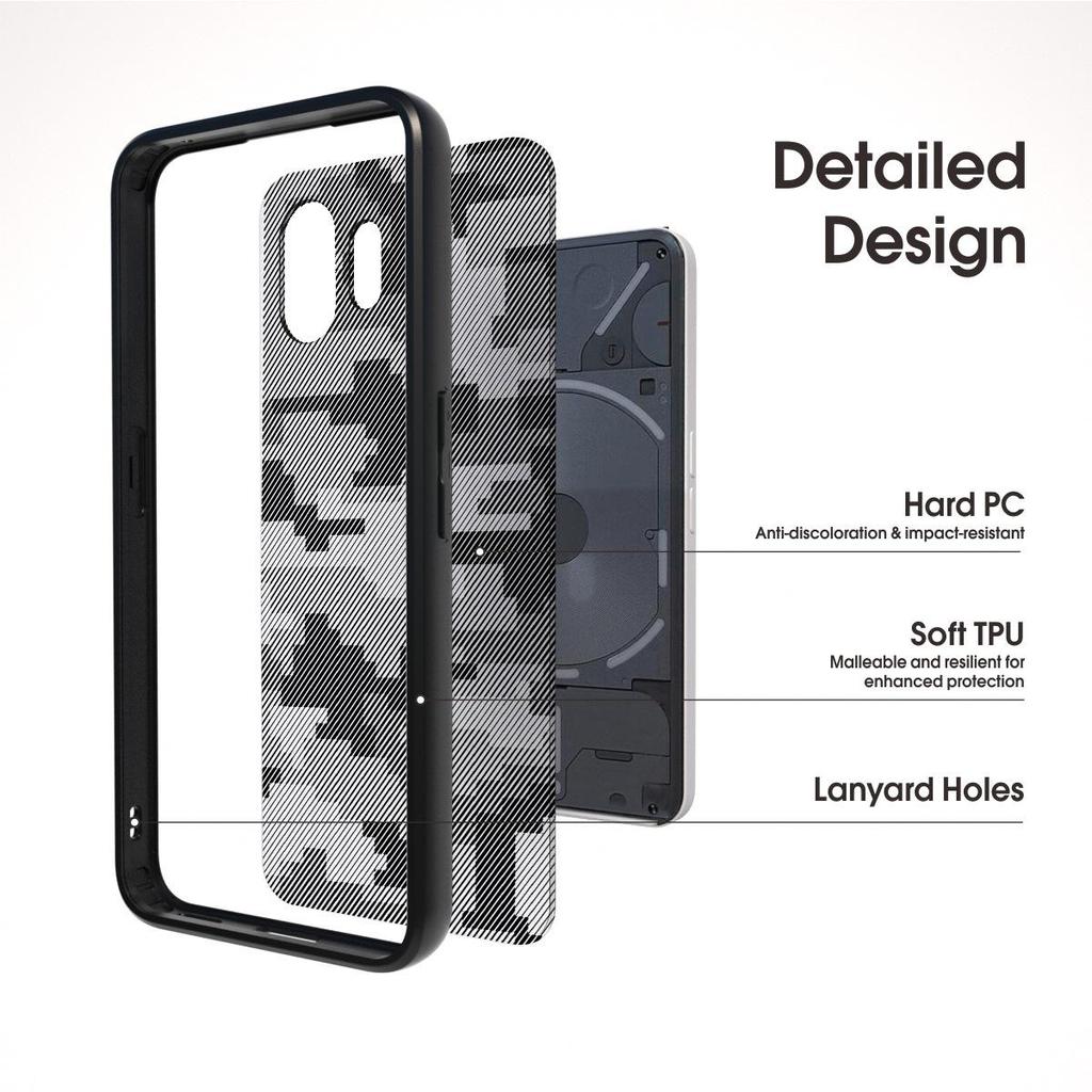 Suitable Camouflage Shockproof Case for OnePlus Nothing Phone 2