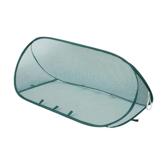 Pop Up Plant Cover Garden Mesh Seedlings Protector with Ground Stakes Garden Row Raised Bed Cover for Vegetables Fruits Herbs from Insects Birds
