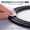 toocki USB C Cable 2m 240W Soft Silicone Material Fast Charging High Durability Ideal for Gaming and Remote Work PD3.1 (Black)