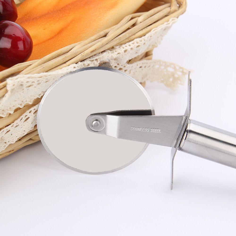 Stainless Steel Baking Cutter Round Pizza Divider Professional Pizza Wheels Cutter  Pastry