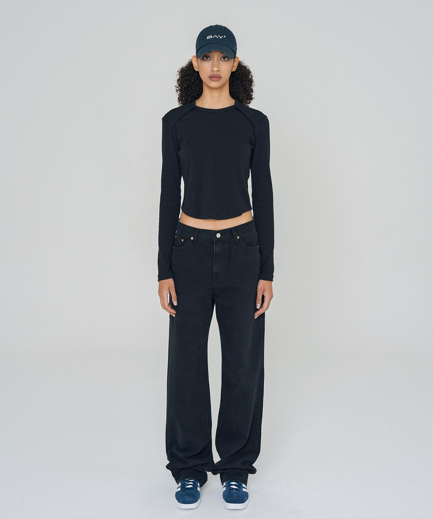 Vice Archive Youth Curv T-Shirt Black Black/Free