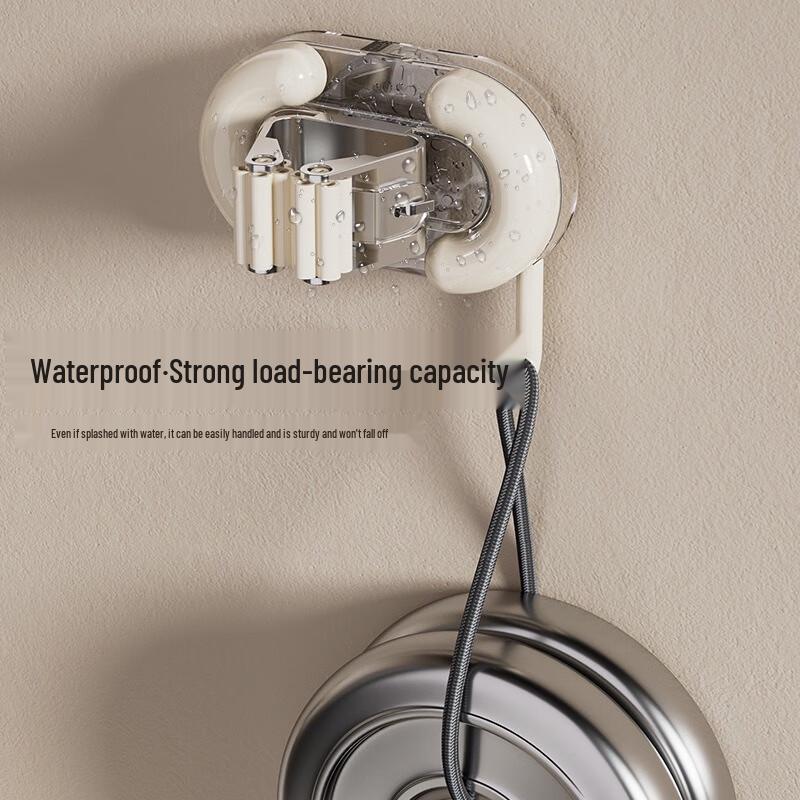 Fumede Suction Cup Mop & Broom Holder (3-Pack)