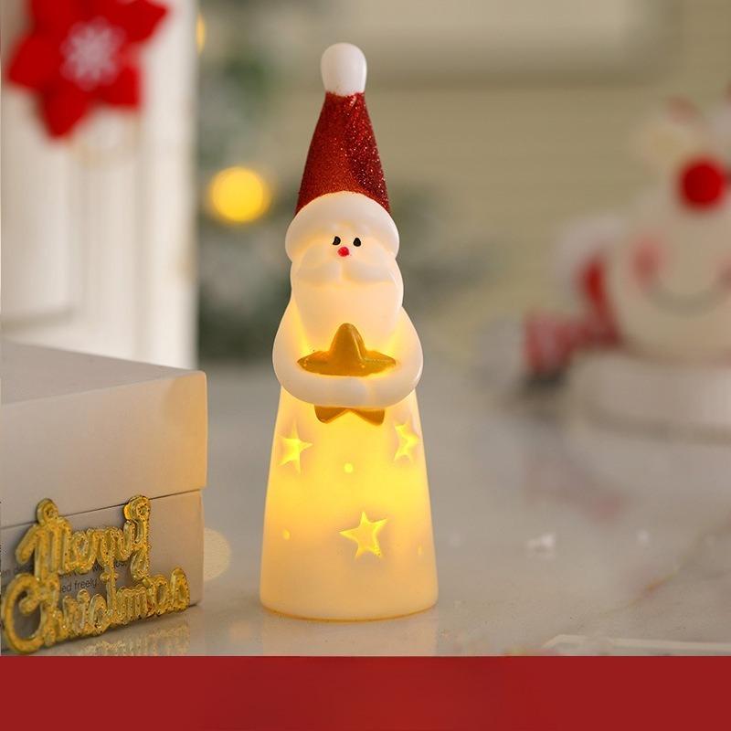 

Christmas Elderly LED Nightlight Creative Atmosphere Light Styling Light Festival Hanging Light Holy Decoration Light 1pcs