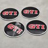 For VW Volkswagen Jetta MK5 Golf 4pcs 56mm Aluminum Car Wheel Center Hub Caps Stickers Emblem Badge For Volkswagen VW Golf 4 5 6
