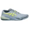 Asics GEL RESOLUTION X נעלי טניס לגברים עם תמיכה והחזרה אפור מאובק 1041A481-402