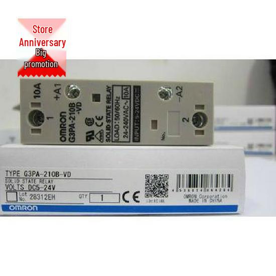 

Твердотільне реле G3PA-210B-VD, G3PB-215B-VD, G3PE-215B/G32A-A10-VD-X H3Y-2 AC110V