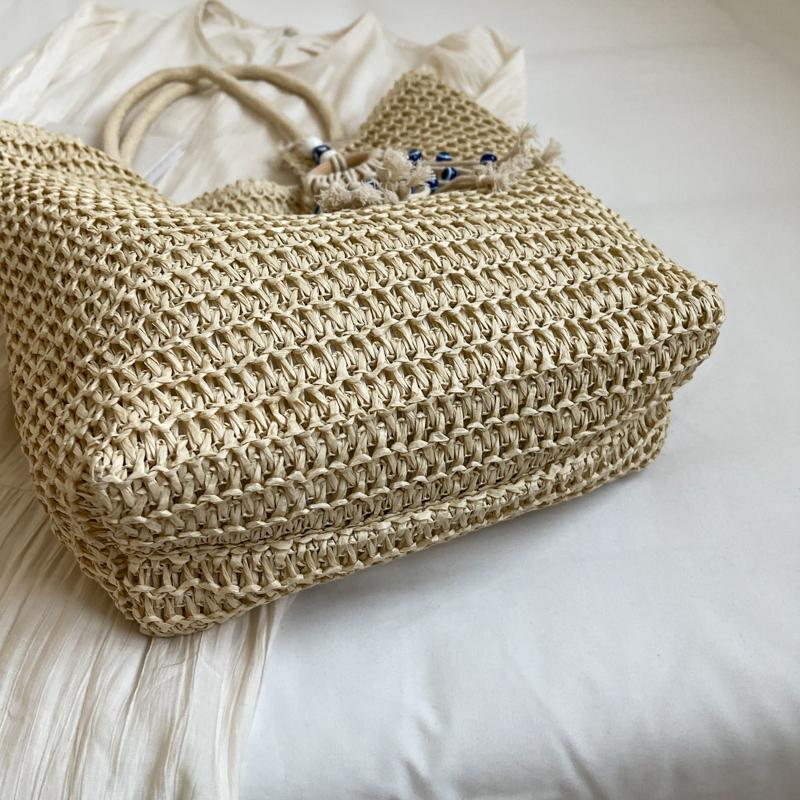 Large Capacity Bag Women's Straw Tote Bag