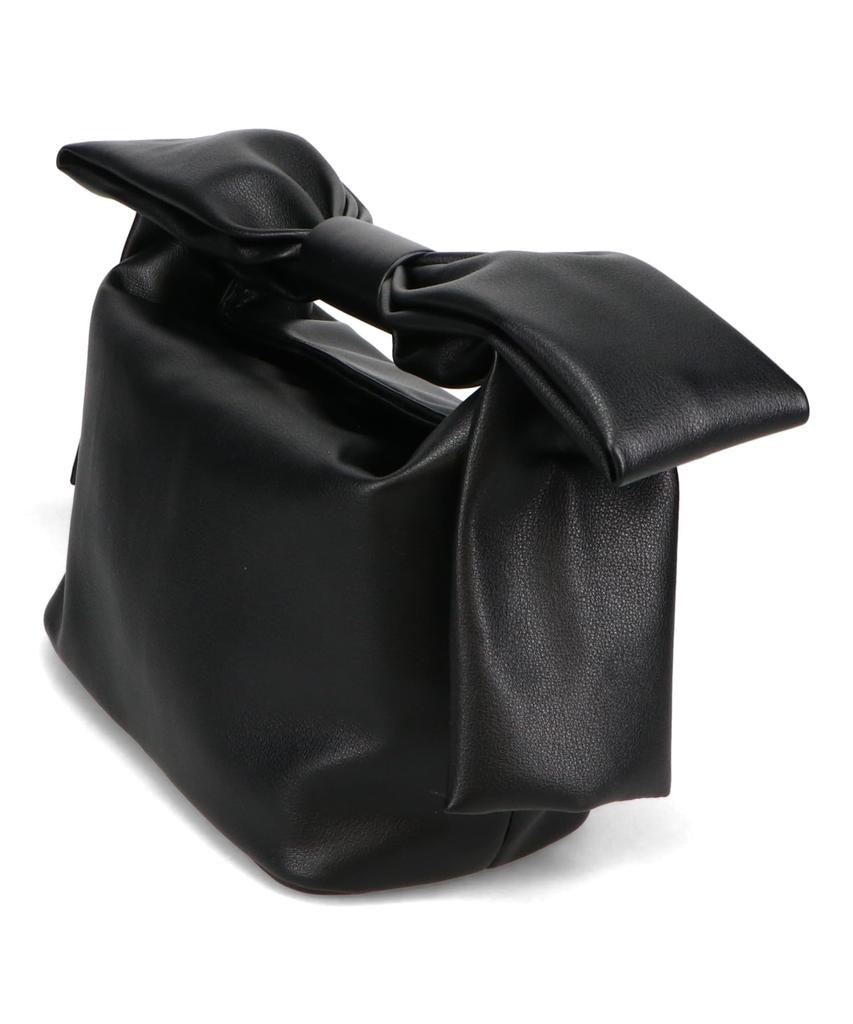 Big Ribbon Handbag [Oriental Traffic] / Women's BA-246 BLACK-FREE