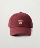 Seteo Lauren Apero Small Logo Ball Cap Burgundy