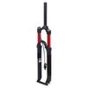 Mountain Bike Front Fork 29inch Dual Air Chamber Damping Red Straight Remote Lockout Shock Absorber Front Fork for Bike