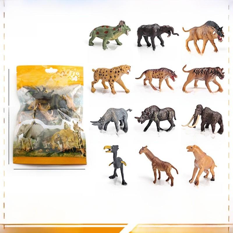 Prehistoric Mammal Skull Model With Pvc Material For Educational Museum Display And Collectors